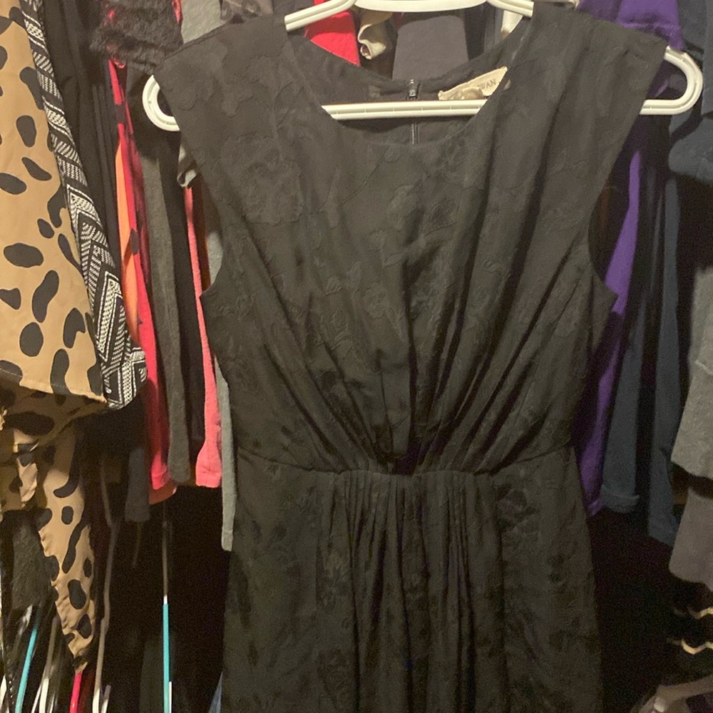 Womens black small cocktail dress